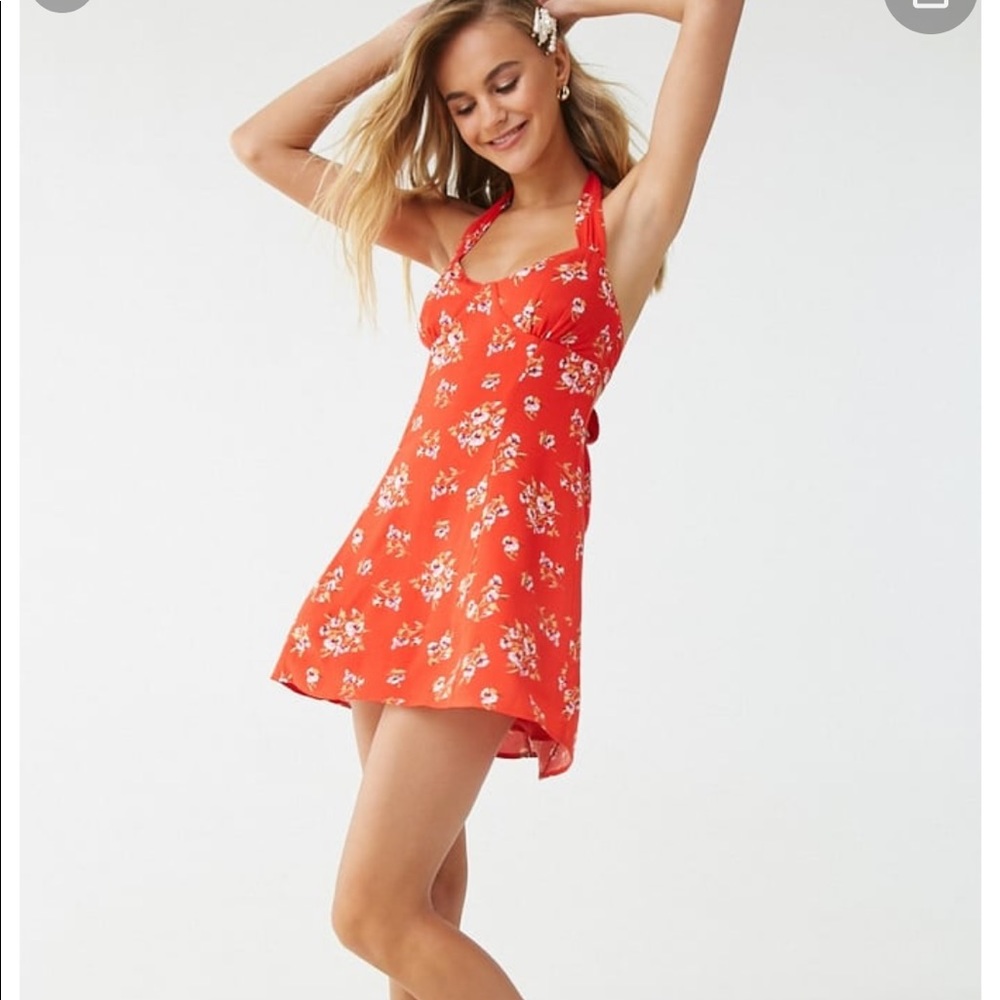 size small forever 21 floral dress